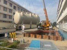 高知市 長浜馬場の西市営住宅12・13号棟浄化槽設備更新工事1